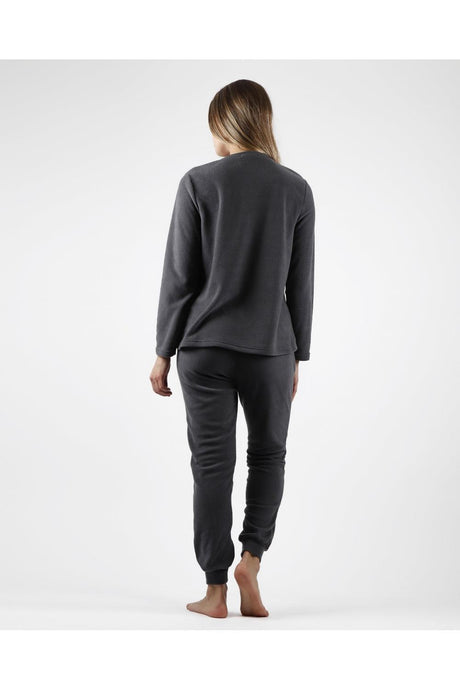 Admas Pigiama da Donna in Pile Cute Teddy 56222 S28 - Passarelli Biancheria