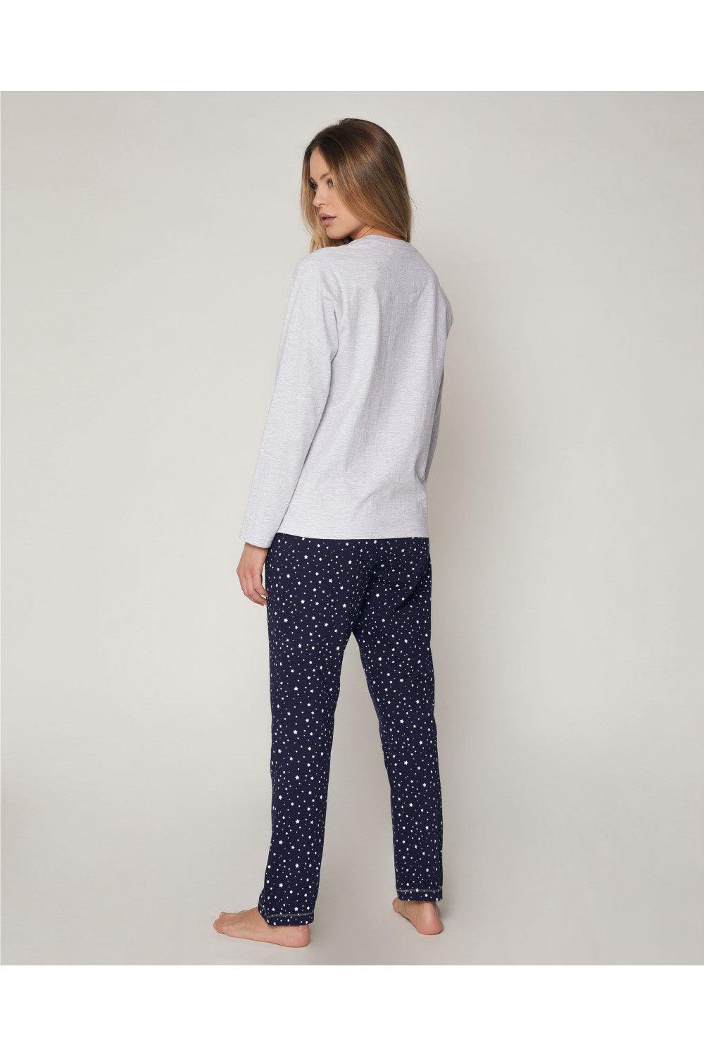 Admas Pigiama da Donna in Caldo Cotone 55799 S23 - Passarelli Biancheria