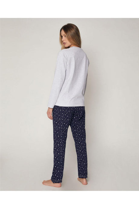 Admas Pigiama da Donna in Caldo Cotone 55799 S23 - Passarelli Biancheria