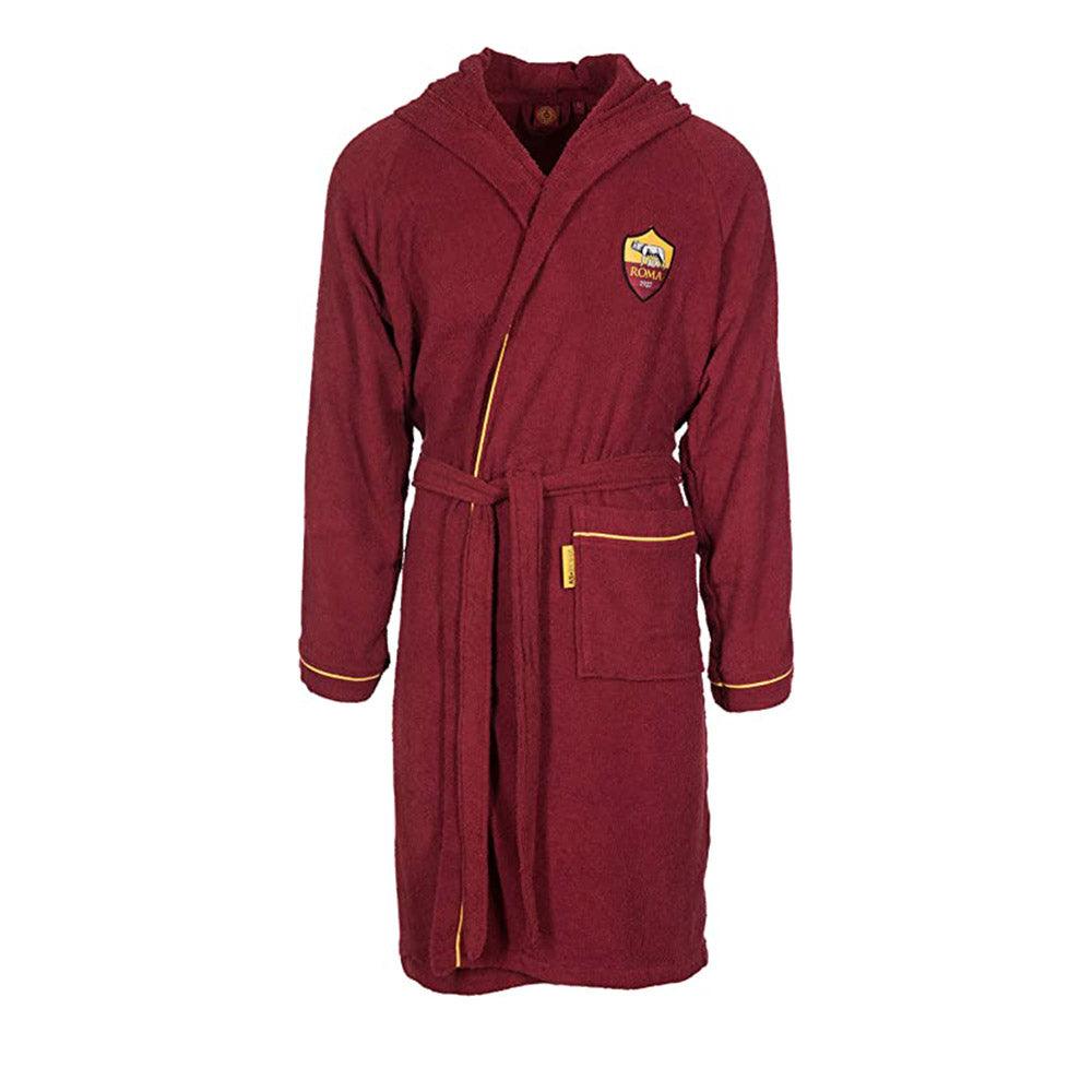 Accappatoio AS Roma Ufficiale in Micro Spugna D32 - Passarelli Biancheria