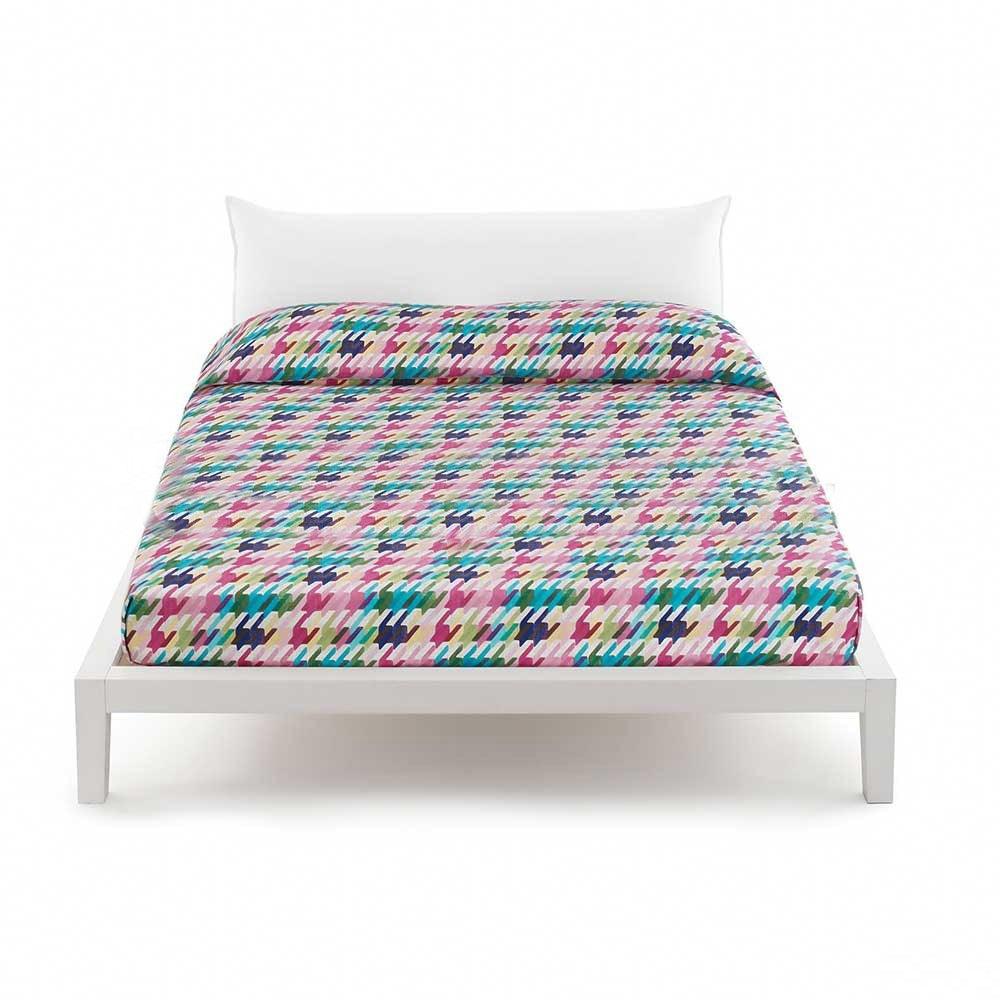 Bassetti Copriletto Piazza e Mezza Leggero Estivo in Cotone Action S54 - Passarelli Biancheria