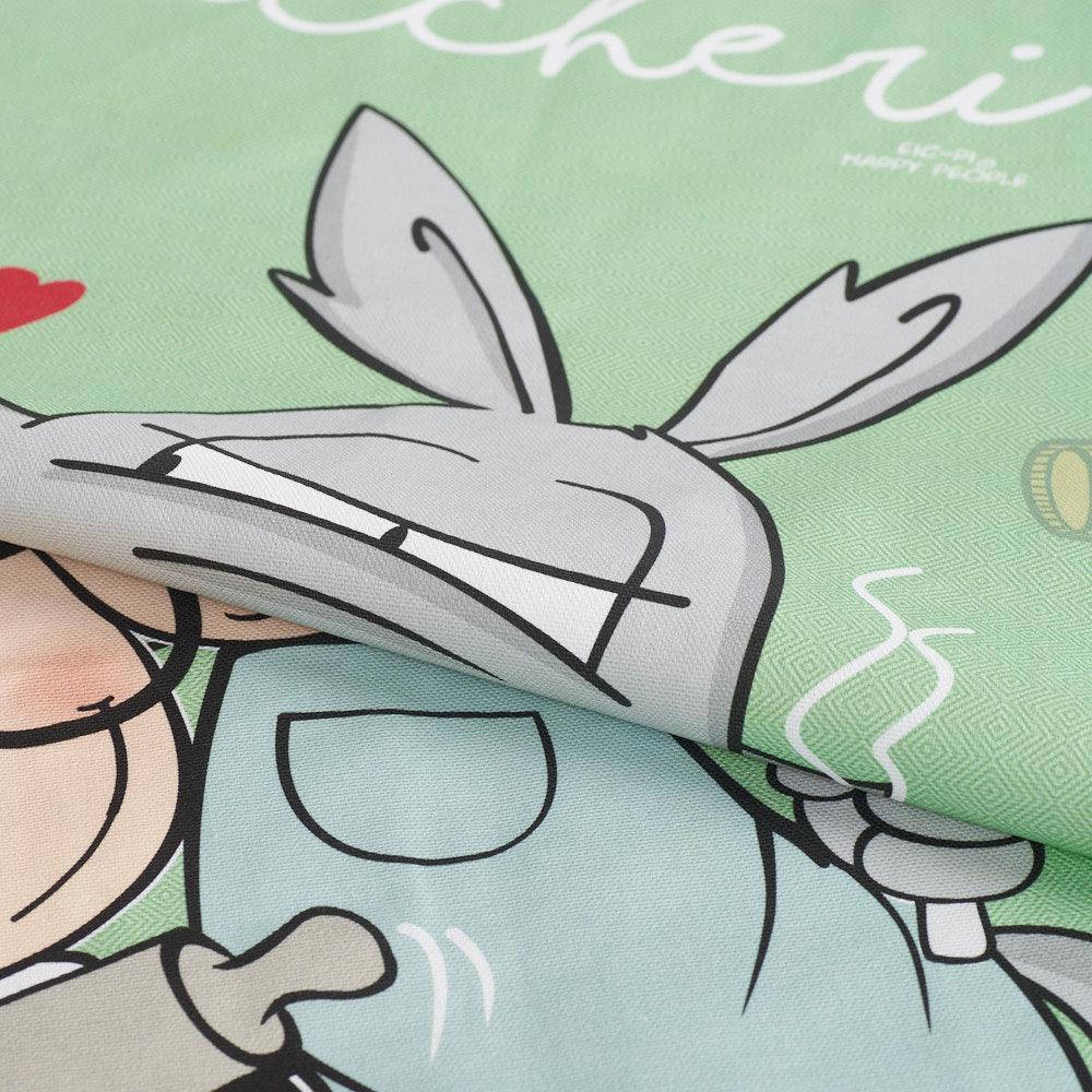 Happy People Grembiule Cucina Finisce A Paccheri S19 - Passarelli Biancheria