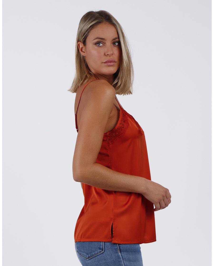 Admas Canotta Raso con profilo in Pizzo 43491 S17 - Passarelli Biancheria