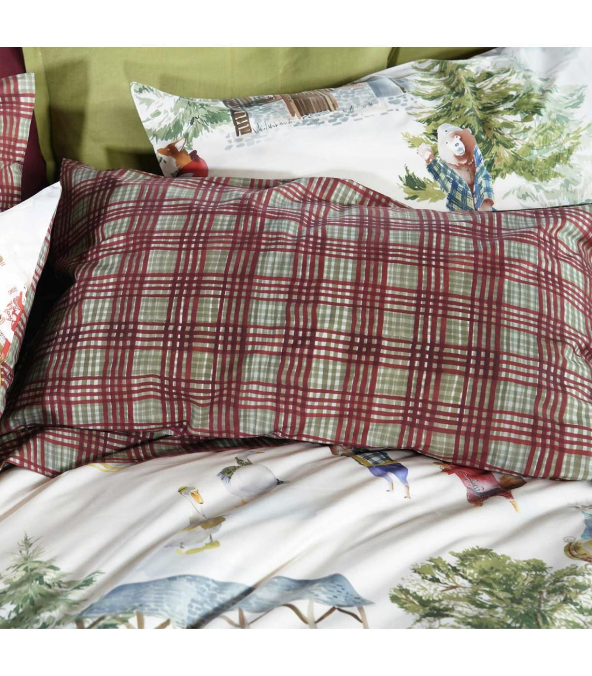 Tessitura Toscana Telerie Completo Lenzuola Funes Baita - Varie Dimensioni - Passarelli Biancheria