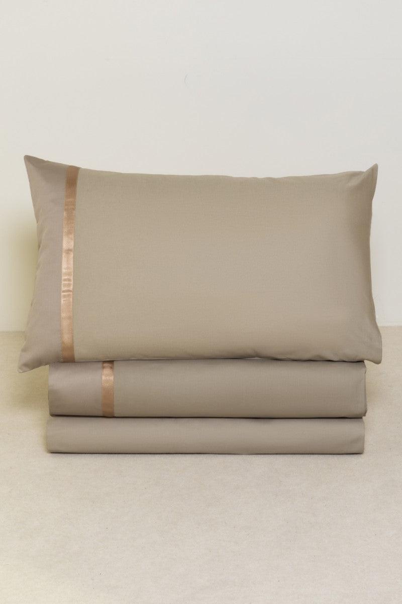 Neith Completo Letto Perlier Matrimoniale In Puro Cotone B118 - Passarelli Biancheria