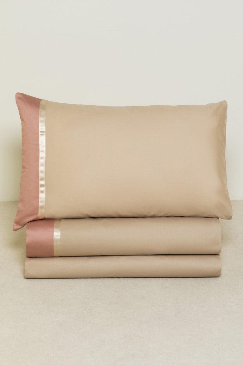 Neith Completo Letto Perlier Matrimoniale In Puro Cotone B118 - Passarelli Biancheria