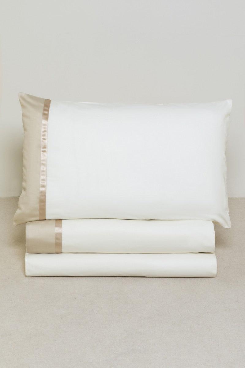 Neith Completo Letto Perlier Matrimoniale In Puro Cotone B118 - Passarelli Biancheria