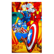 Marvel Coperta Plaid in morbido e caldo Pile The Avengers 100x150 S70 - Passarelli Biancheria