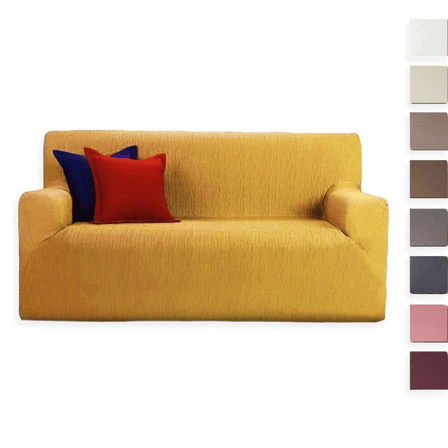 Riviera Copridivano 4 Posti in Tappezzeria Elasticizzata One More D36 - Passarelli Biancheria