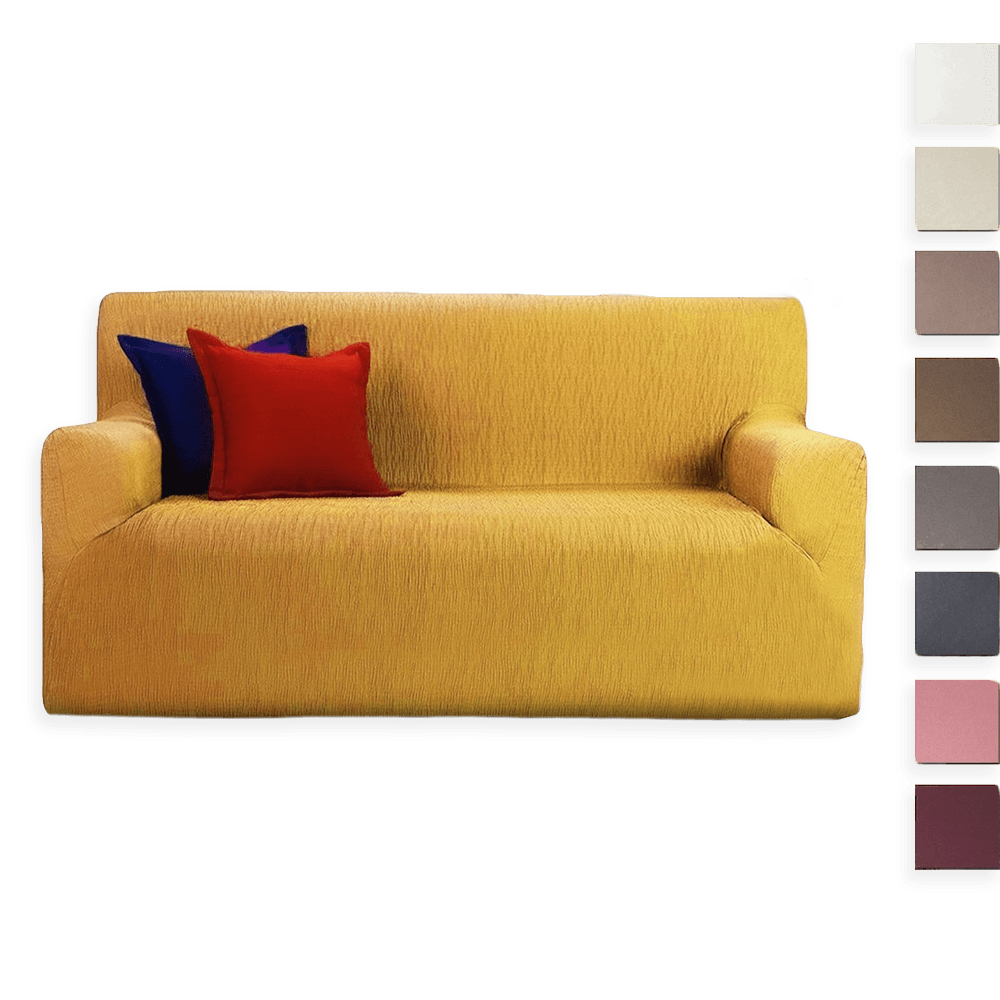 Riviera Copridivano 3 Posti in Tappezzeria Elasticizzata One More D34 - Passarelli Biancheria