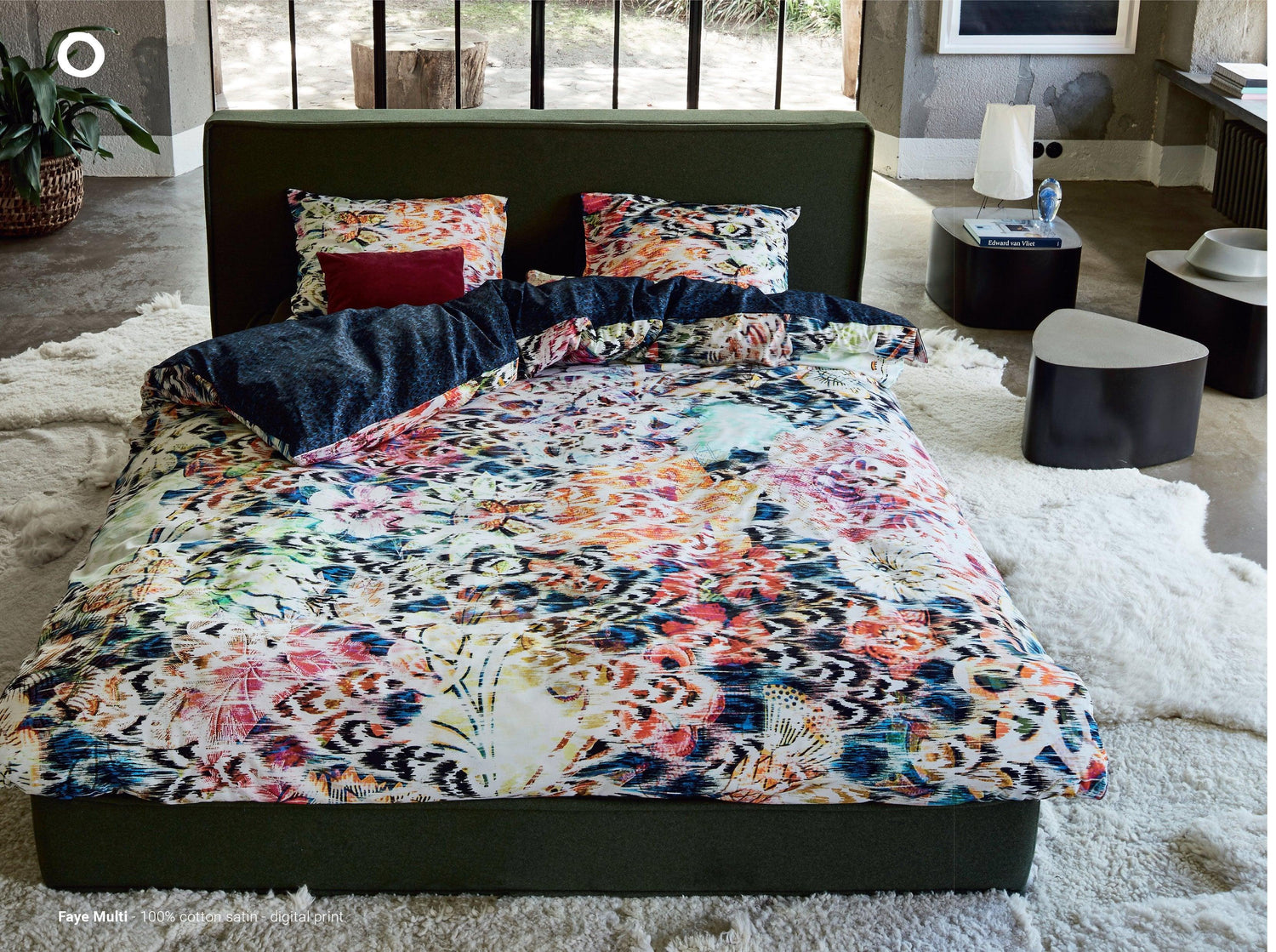 Essenza Parure Copripiumino Matrimoniale Faye S170 - Passarelli Biancheria