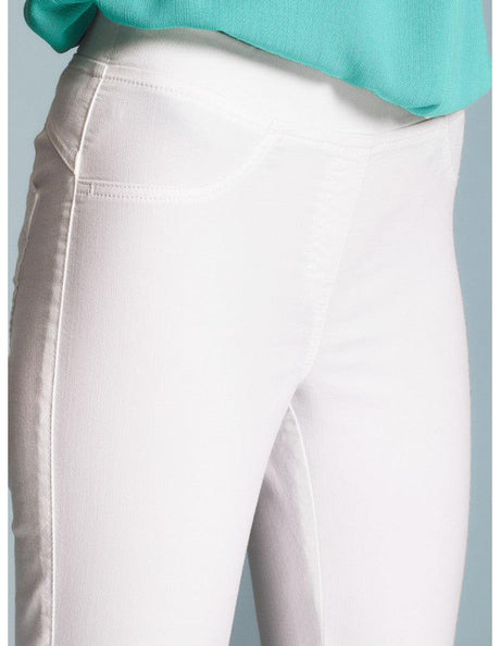 Ragno Pantalone da Donna Skinny in gabardine di cotone elasticizzato D383PZ S50 - Passarelli Biancheria