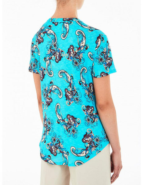 Ragno Maglietta da Donna in jersey di viscosa fiammato D978T7 S33 - Passarelli Biancheria
