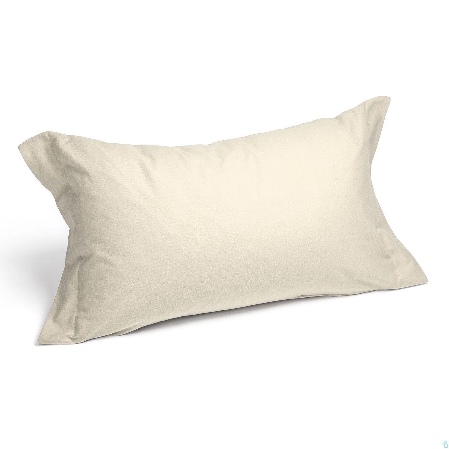 Caleffi Coppia Federe in Cotone di Flanella Invernale Tinta Unita D15 - Passarelli Biancheria