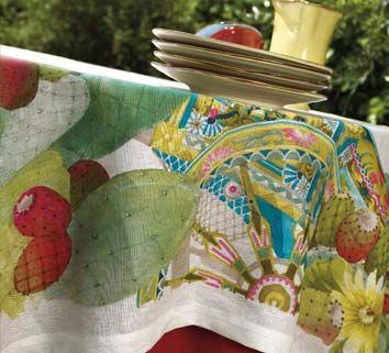 Tessitura Toscana Telerie Tovaglia da Tavola in 100% Lino Mediterraneo - Passarelli Biancheria