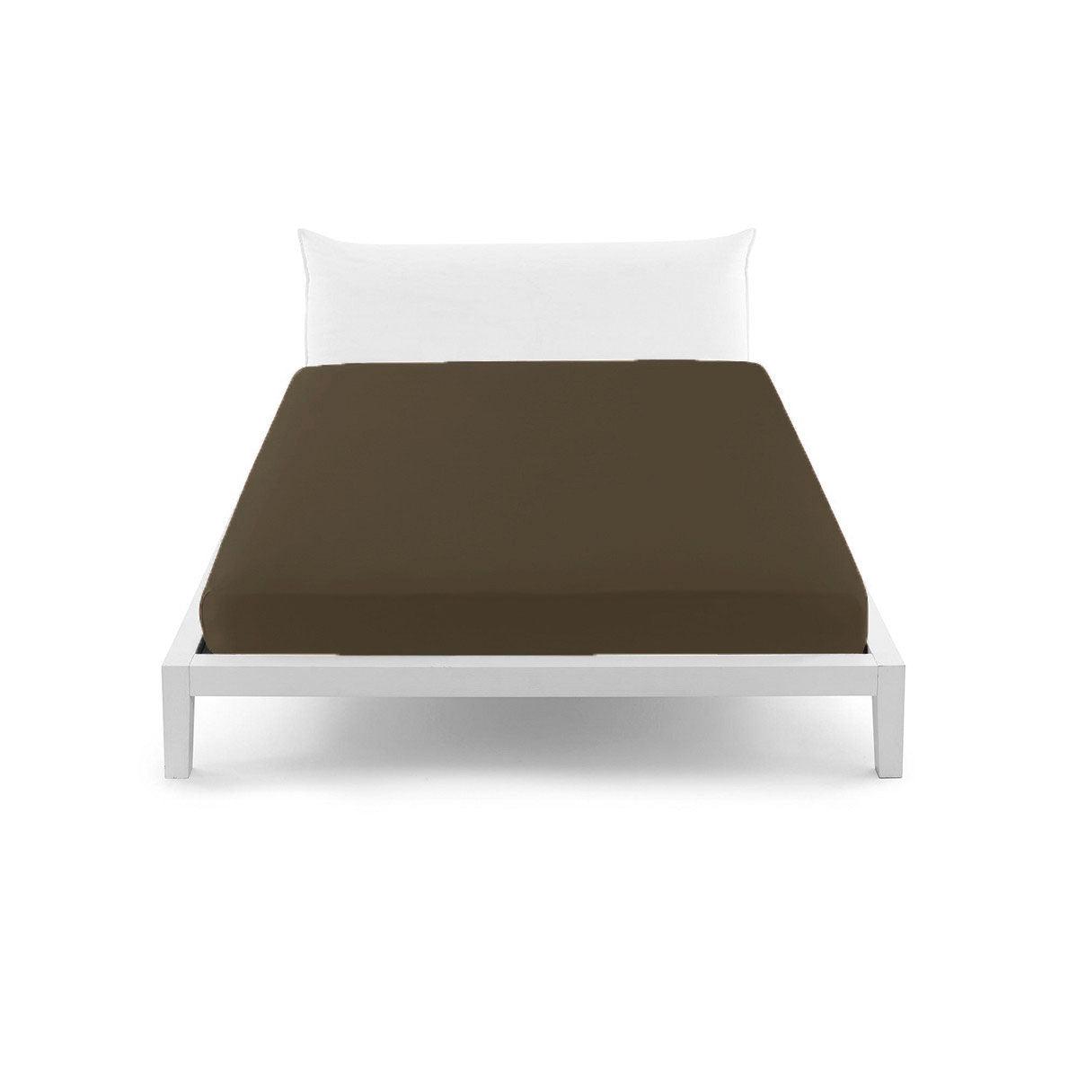 Bassetti Lenzuolo Sotto con Angoli in Cotone Tinta Unita - Varie Dimensioni - Passarelli Biancheria