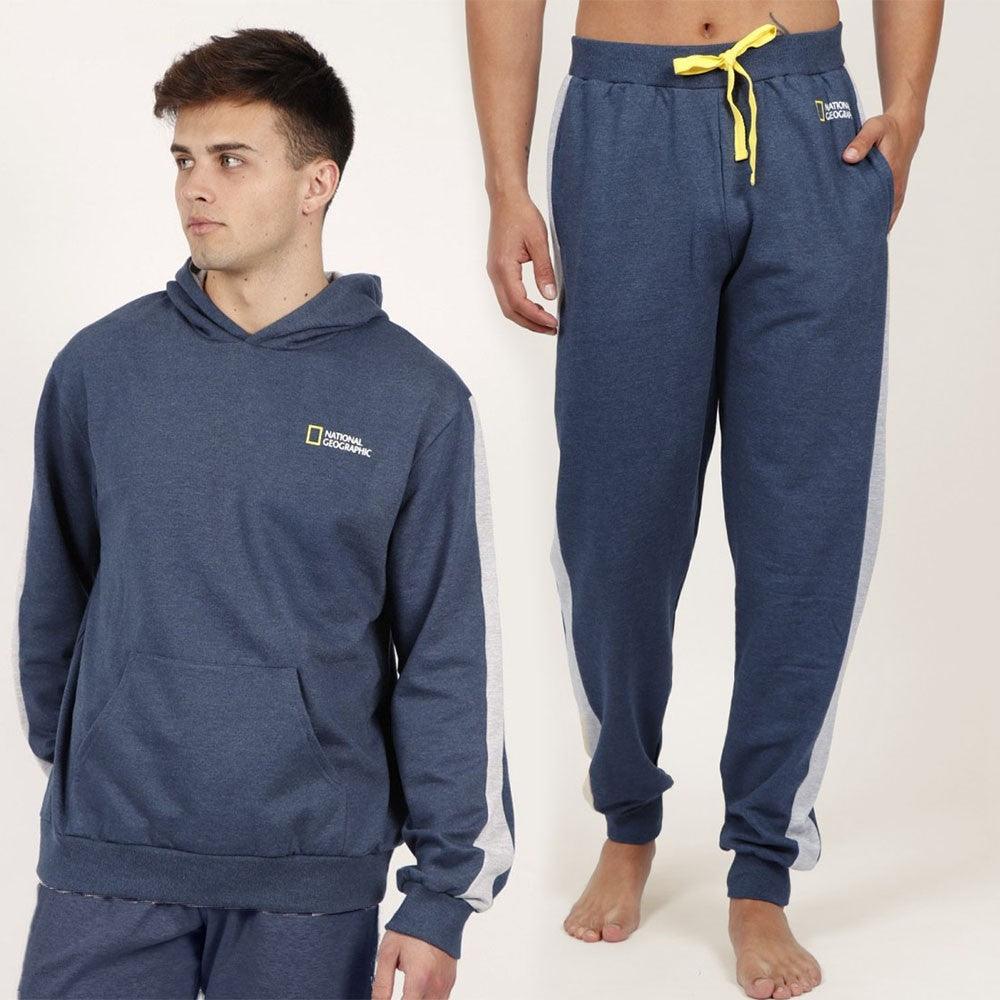 National Geographic Tuta Invernale con Cappuccio da Uomo 55044 - 57345 S56 - Passarelli Biancheria