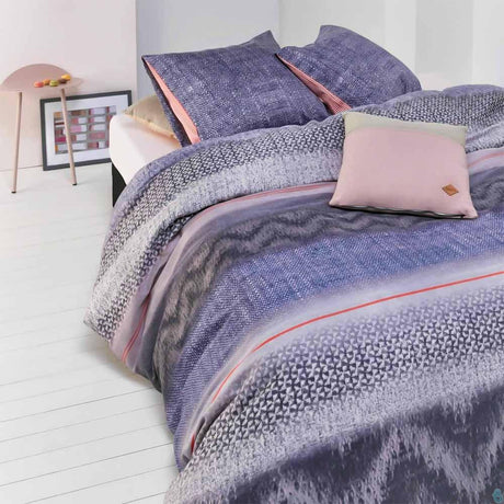 Oilily Parure Copripiumino Matrimoniale Moonlught Blue Grey S160 - Passarelli Biancheria