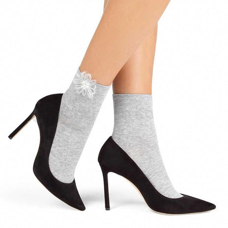 Philippe Matignon calzino fiore mohair M115565PM S70 - Passarelli Biancheria