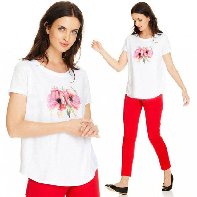 Ragno Maglia Donna in Cotone Girocollo Mezze Maniche 712277 S24 - Passarelli Biancheria