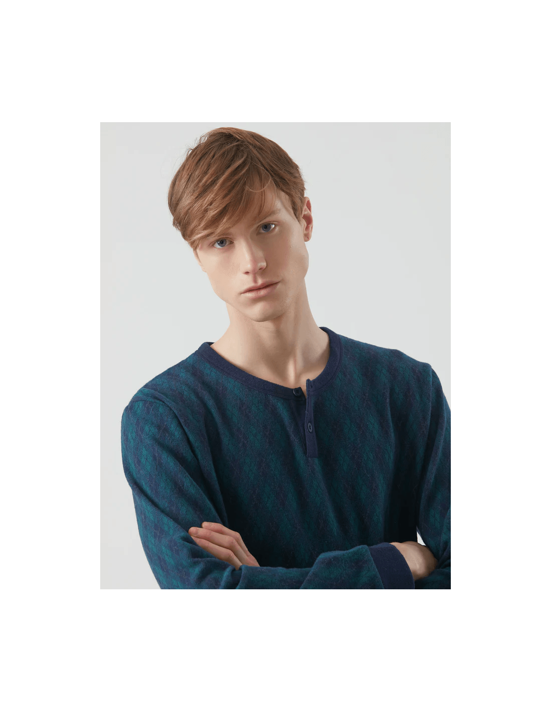 Ragno Pigiama Uomo Invernale Punto Milano U590N1 S38 - Passarelli Biancheria