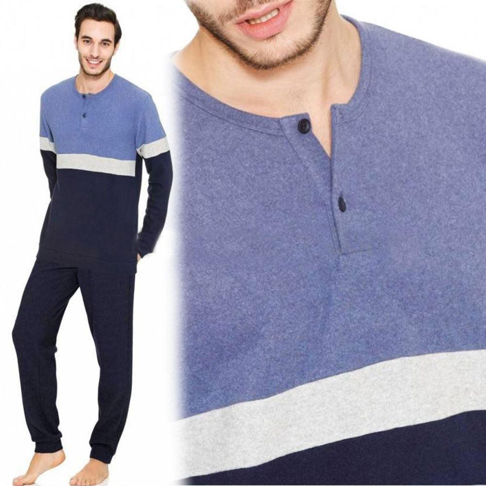 Ragno Pigiama Uomo Invernale Punto Milano Girocollo N26201 S28 - Passarelli Biancheria