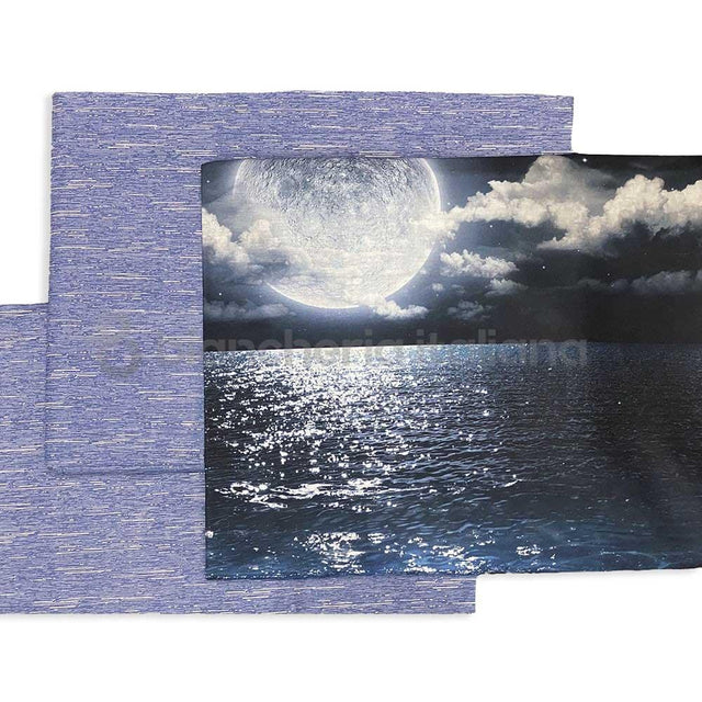 Riviera Completo Lenzuola per Letto Singolo 1 Posto Luna - Passarelli Biancheria