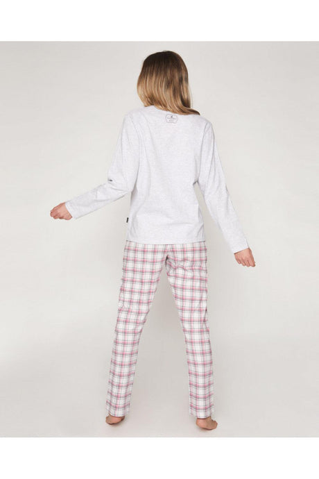 Santoro Corjuss Pigiama da Donna in Caldo Cotone 55527 S33 - Passarelli Biancheria