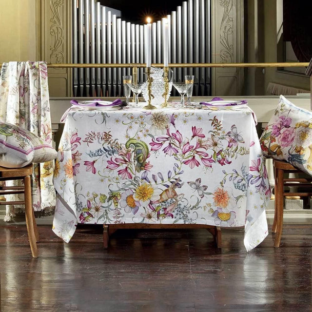 Tessitura Toscana Telerie Tovaglia da Tavola in 100% Puro Lino Semiramide - Passarelli Biancheria