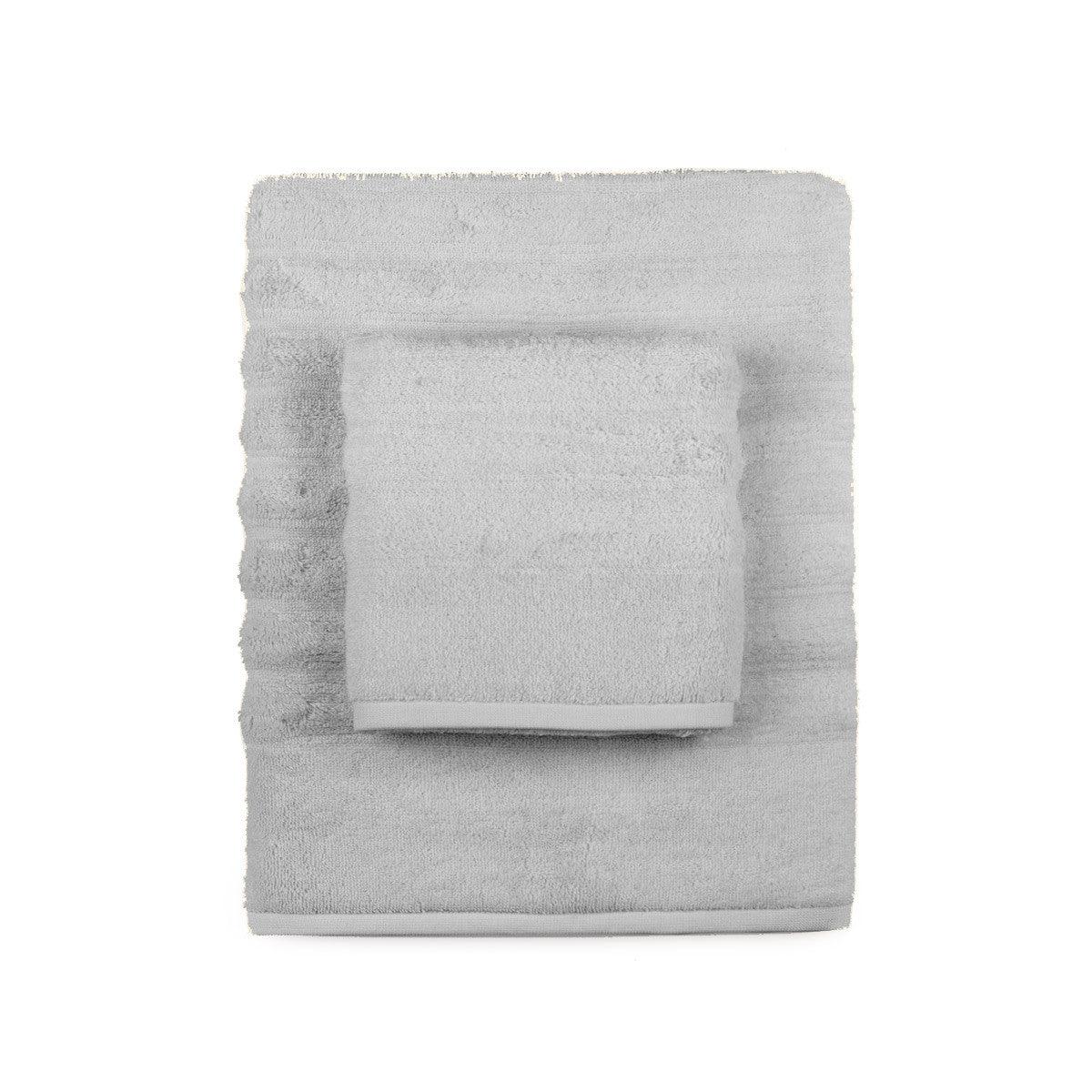 Mirabello Carrara Set Asciugamani 1+1 Luxury S25 - Passarelli Biancheria