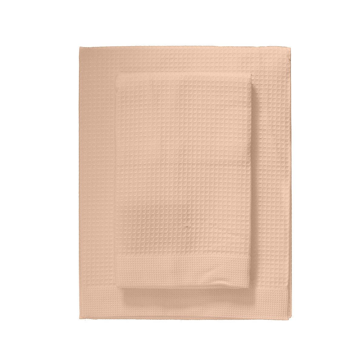 Zucchi Solotuo Set 1+1 Asciugamano + Ospite in Cotone Nido d'ape S10 - Passarelli Biancheria