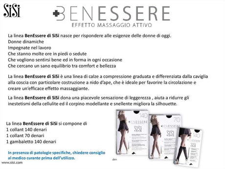 Sisi Collant Benessere 140 814SI S11 - Passarelli Biancheria