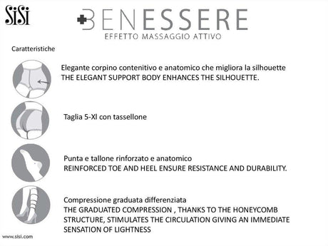Sisi Collant Benessere 140 814SI S11 - Passarelli Biancheria