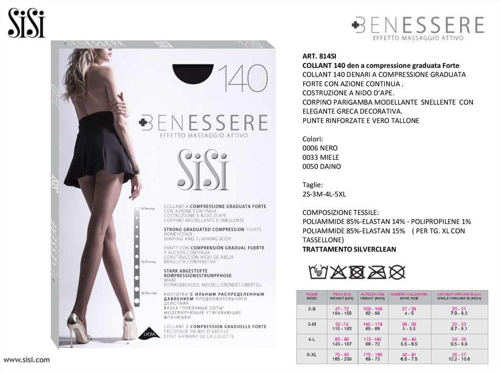 Sisi Collant Benessere 140 814SI S11 - Passarelli Biancheria
