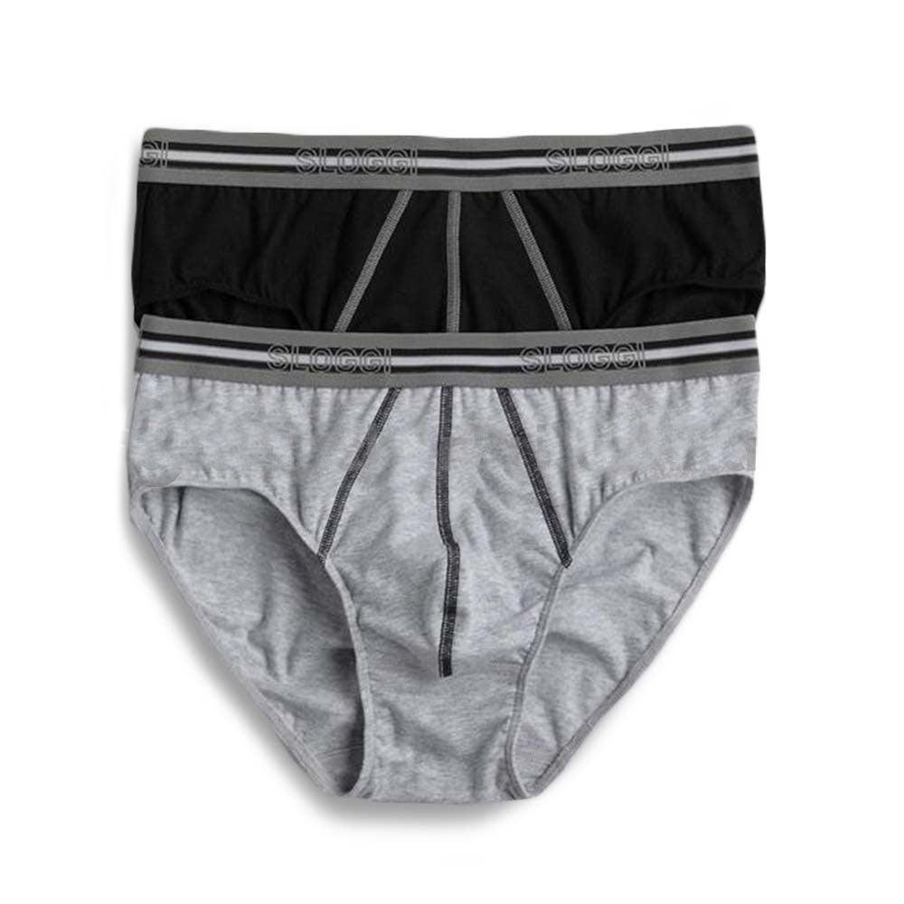 Sloggi Uomo 2 Slip Midi Match S19 - Passarelli Biancheria