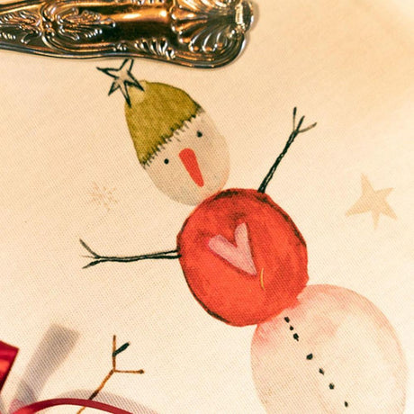 Tessitura Toscana Telerie Tovaglia da 18 Posti Snowpop D120 - Passarelli Biancheria