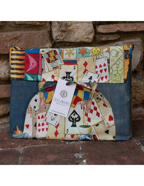 Tessitura Toscana Telerie Parure Copripiumino Matrimoniale Brancaleone S100 - Passarelli Biancheria