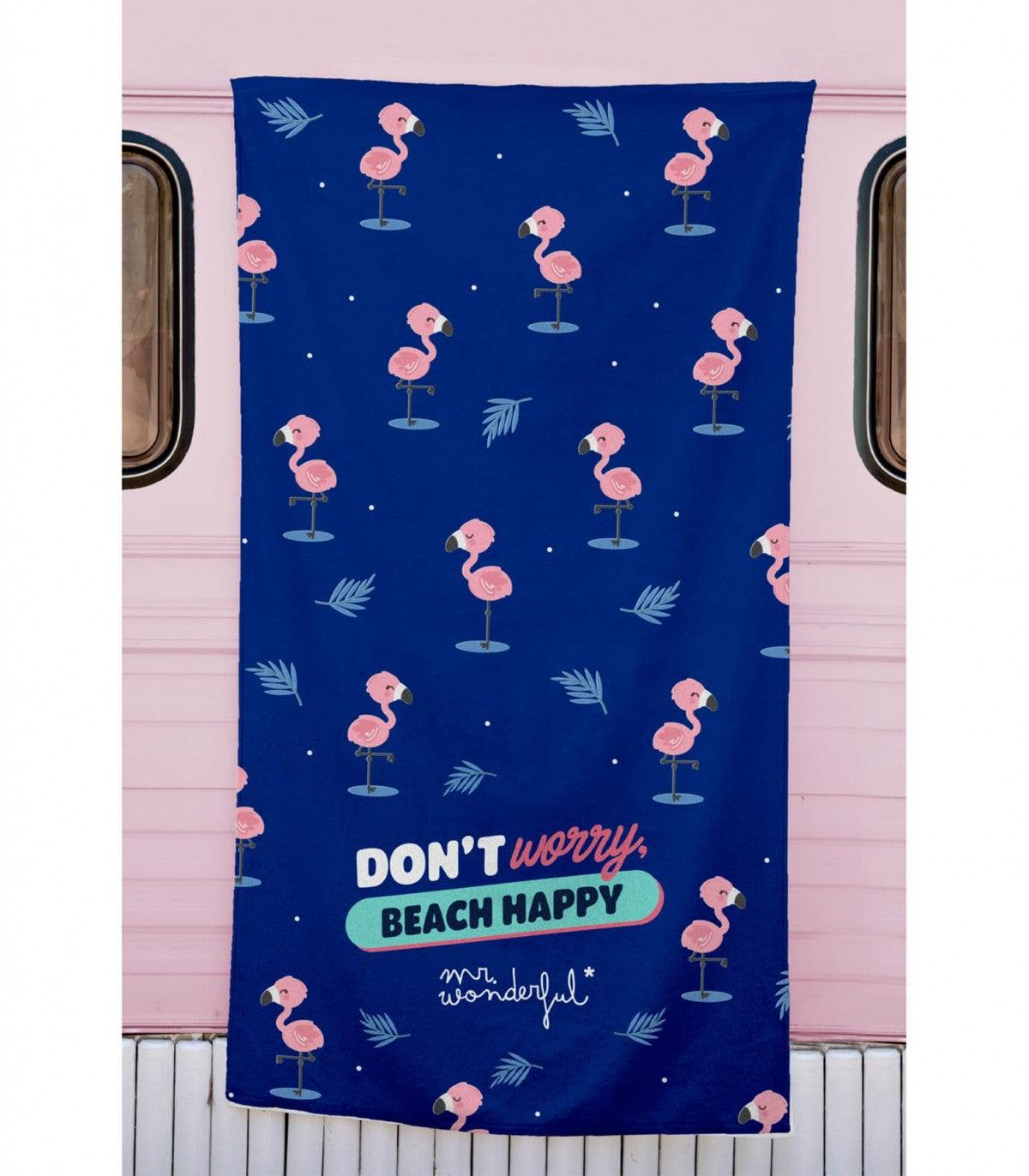 Mr Wonderful Telo Mare in Micro Spugna di Cotone - Vari Disegni S26 - Passarelli Biancheria