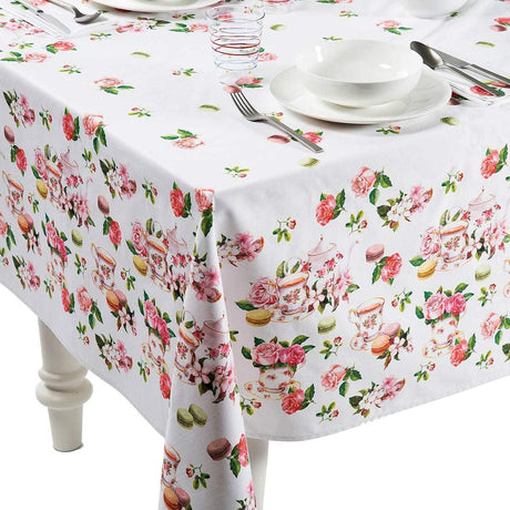 Caleffi Tovaglia da Tavola in Puro Cotone Bistrot - Varie Dimensioni - Passarelli Biancheria