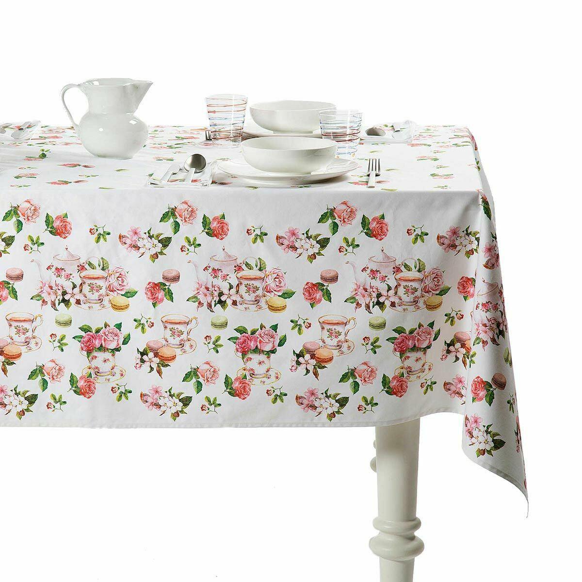 Caleffi Tovaglia da Tavola in Puro Cotone Bistrot - Varie Dimensioni - Passarelli Biancheria