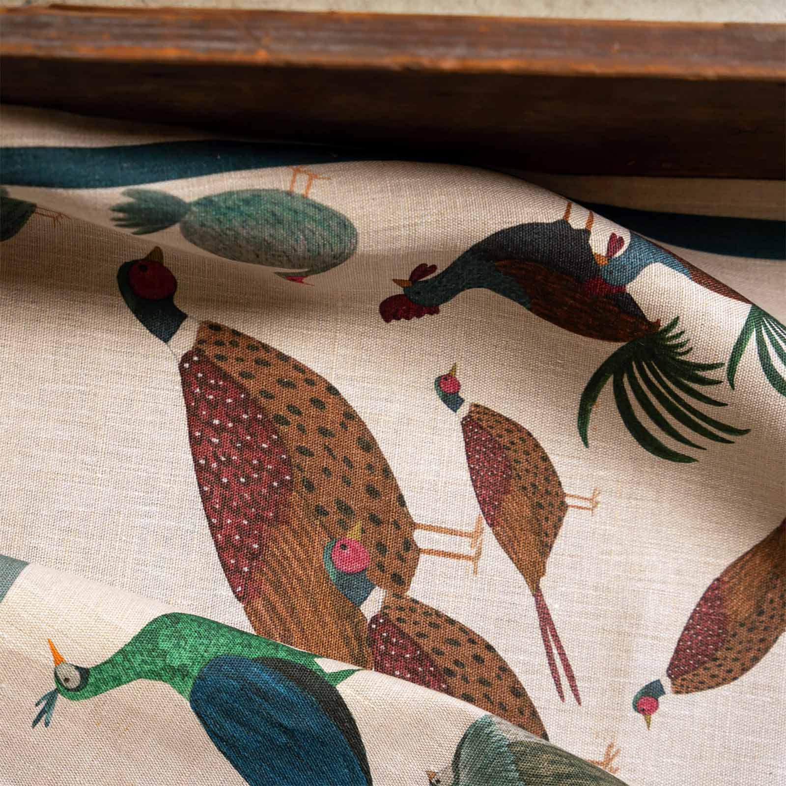 Tessitura Toscana Telerie Tovaglia da Tavola in 100% Puro Cotone Pintade - Passarelli Biancheria