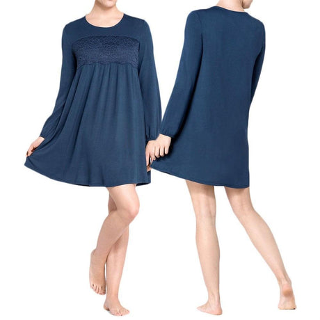 Triumph Camicia da Notte in Viscosa Amourette Spotlight NDK LSL S45 - Passarelli Biancheria