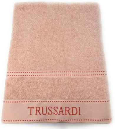Trussardi Home Telo Bagno in Spugna di Puro Cotone Ribbon S46 - Passarelli Biancheria