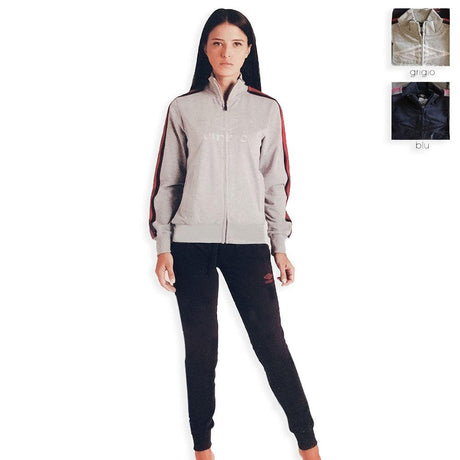 Umbro Tuta Donna in Cotone Leggero con Zip UPJ32024S S25 - Passarelli Biancheria