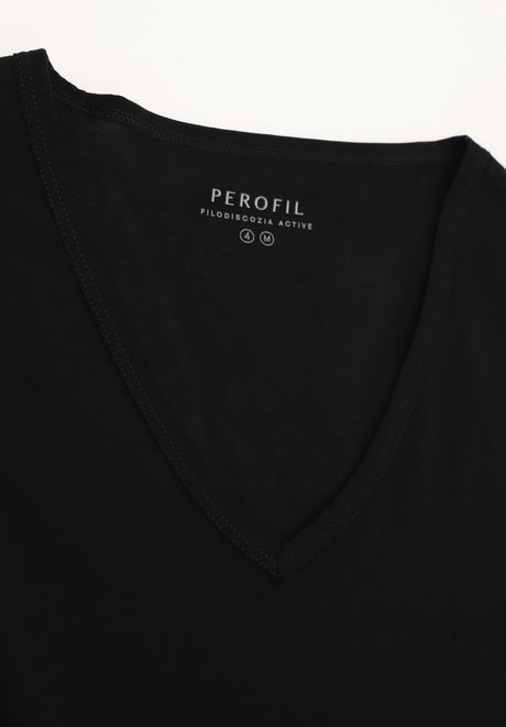Perofil Maglia Intima da Uomo Scollo V Maniche Corte Filo Scozia VPRT00321 S29 - Passarelli Biancheria