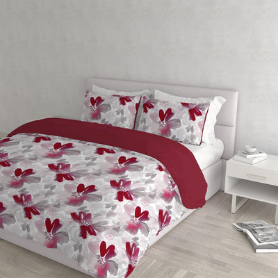 Parure Copripiumino con Federe Stampato in Microfibra Passion - Dimensioni Varie - Passarelli Biancheria