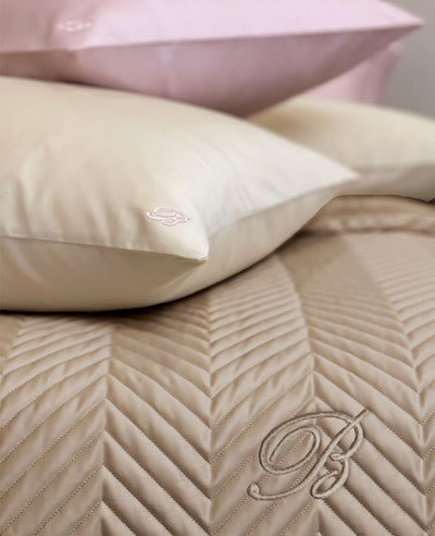 Blumarine Home Copriletto Trapuntato Matrimoniale Stile Blu 2504S206