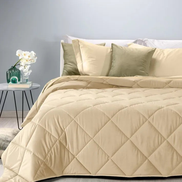 Caleffi Double Quilt in Velvet Velvet D125 