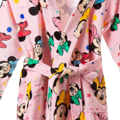 Caleffi Terry Bathrobe Minnie Bow D38