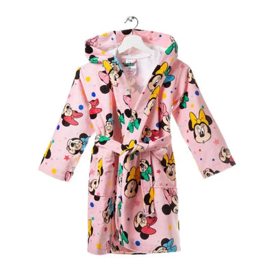 Caleffi Terry Bathrobe Minnie Bow D38